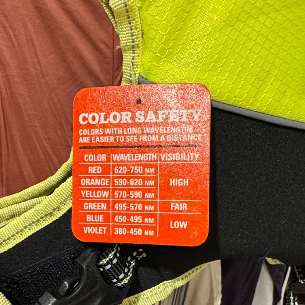 Arcadia Dog Flotation Aid - Neon Yellow and Black